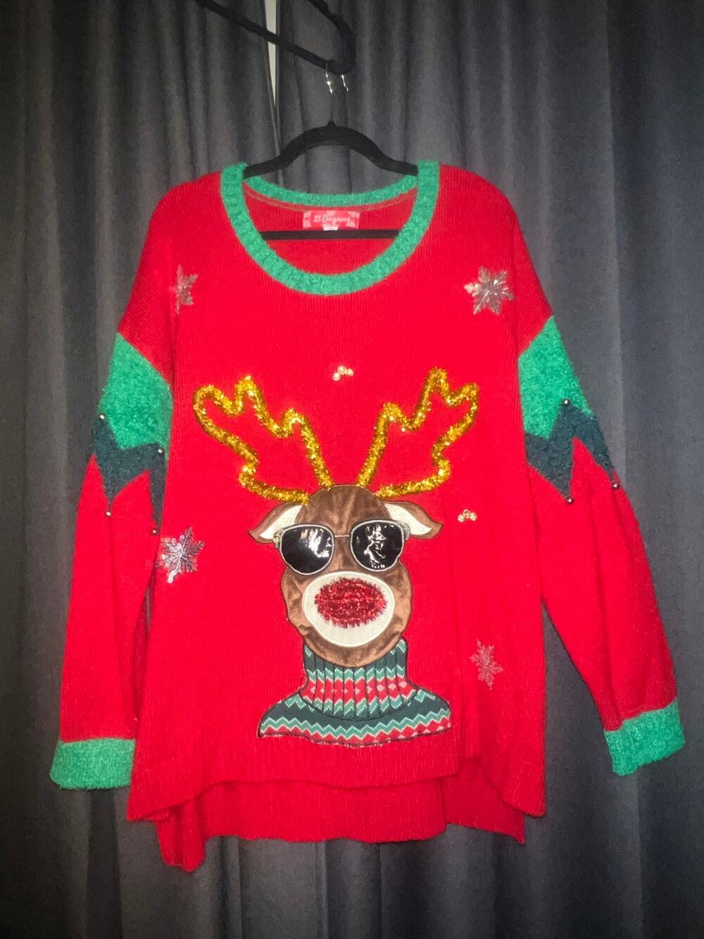 Ugly Christmas Sweater Xmas Size 2X